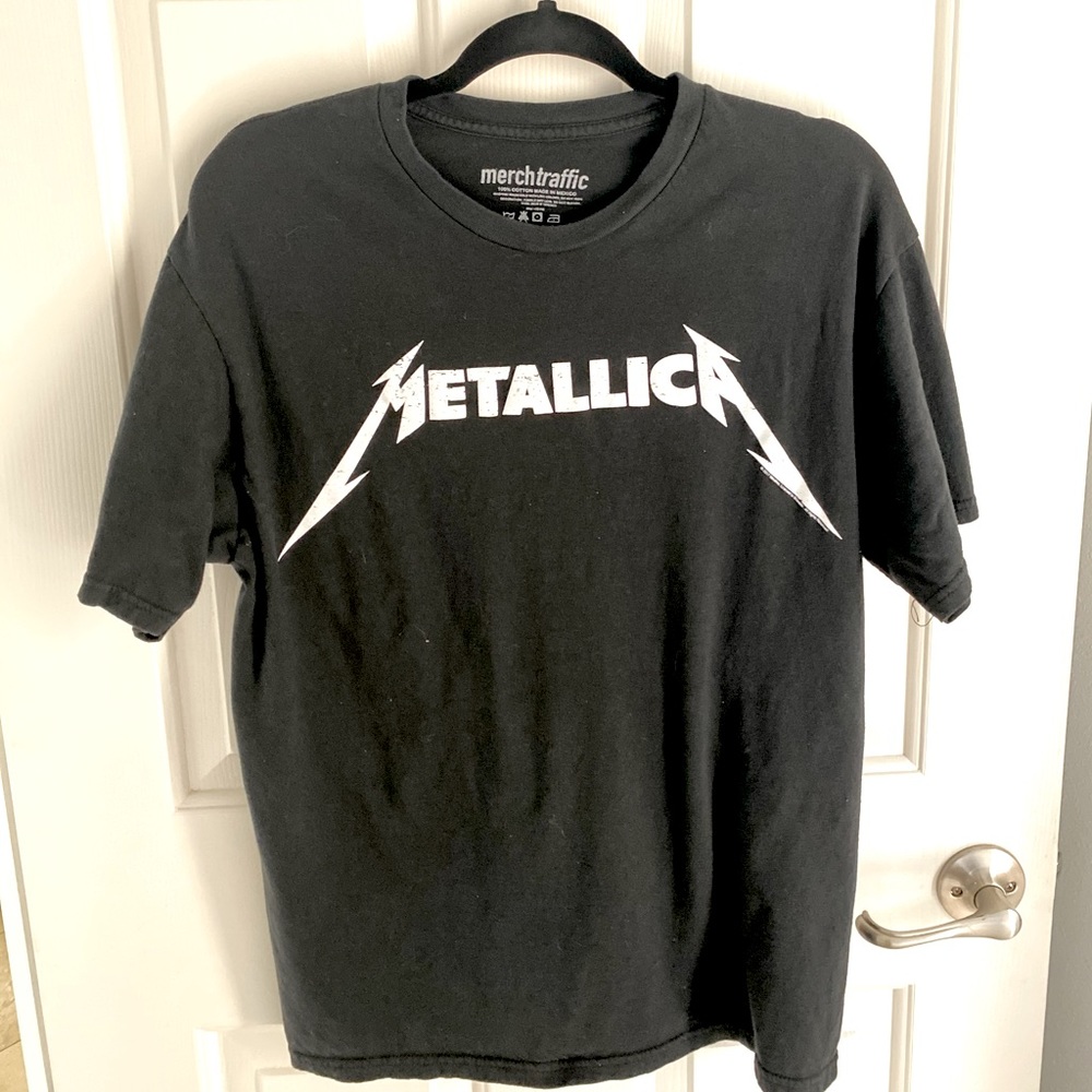 Metallica Black T-shirt Tagless soft tee